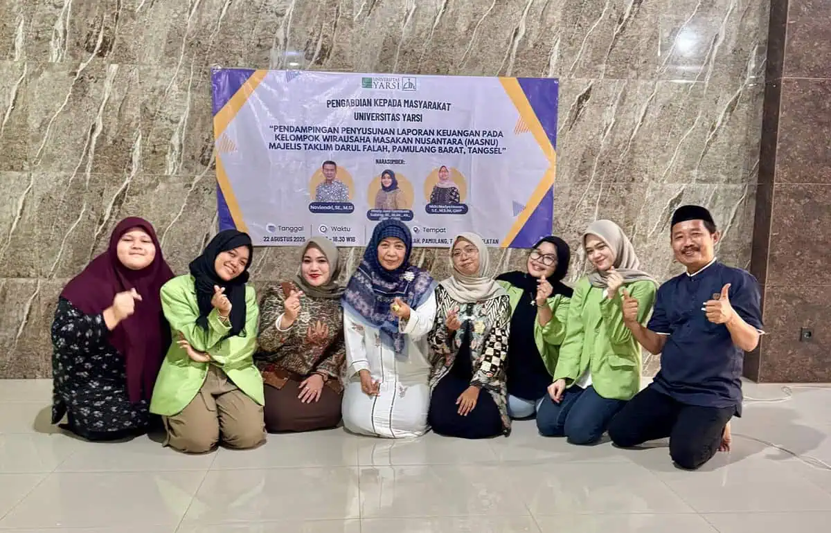 Universitas YARSI Laksanakan Pengabdian Masyarakat Bersama Kelompok Wirausaha Masakan Nusantara