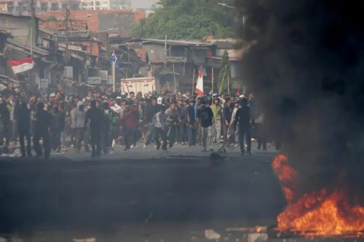 351 Orang Ditangkap Terkait di Depan Gedung DPR/MPR RI