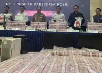 Bareskrim Pamer Uang Rp154 Miliar dari Judi Online