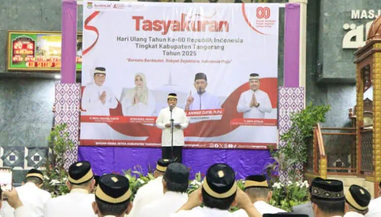Pemkab Tangerang Gelar Tasyakuran HUT ke-80 RI Bersama Warga