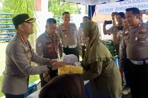 Polres Metro Tangerang Kota Gelar Gerakan Pangan Murah