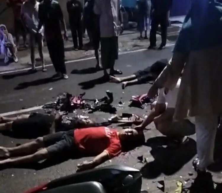 4 Remaja di Lebak Terkapar Luka-luka Usai Terlibat Kecelakaan