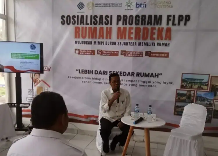 Buruh di Lebak Dapat Program Rumah Bersubsidi