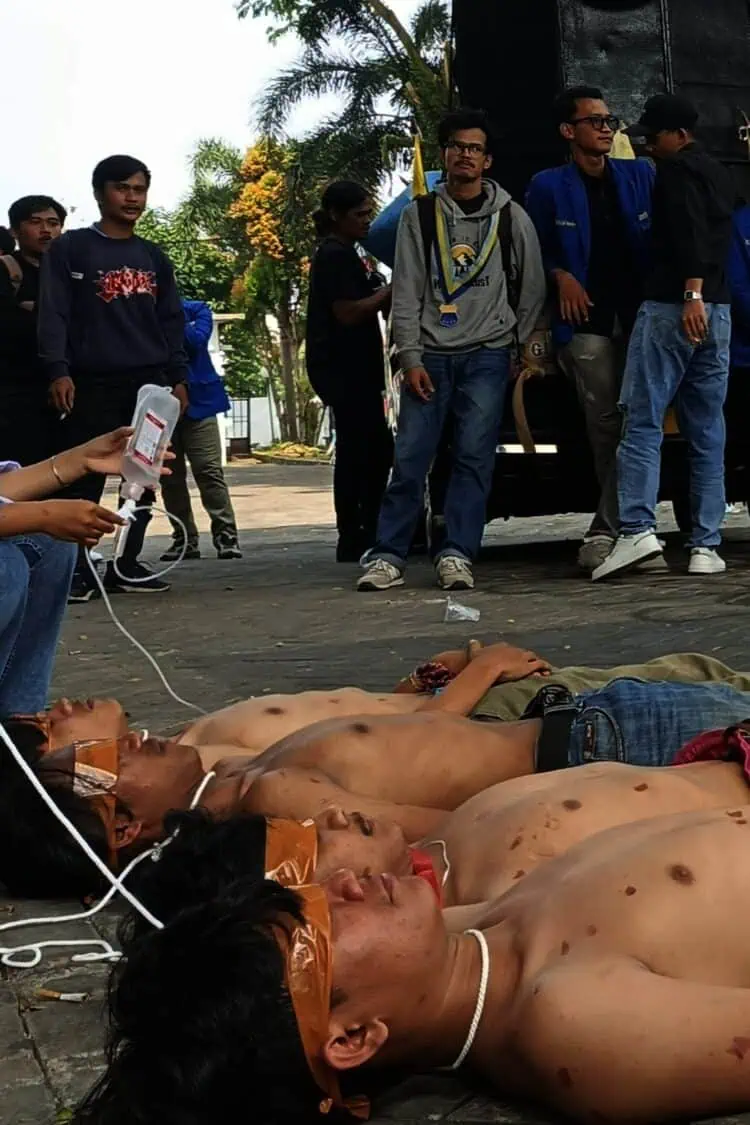 PMII Minta Pemkab Pandeglang Batalkan Kerjasama dengan Pemkab Serang, Gedung Setda Kosong