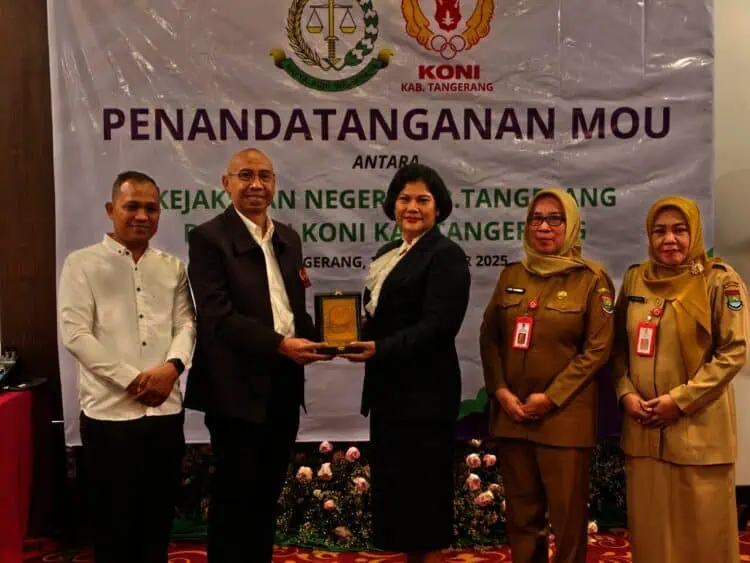 Jelang Porkab, KONI Kabupaten Tangerang Teken MoU Bareng Kejari