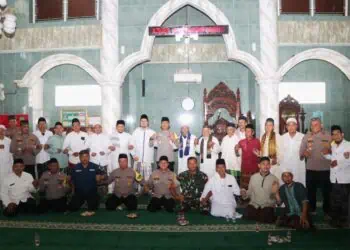 Polres Metro Tangerang Kota Ajak Jamaah Masjid At-Tasry Jaga Kamtibmas