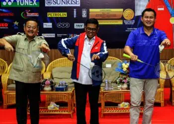 Gubernur Banten Andra Soni Buka Turnamen Bulutangkis di Tangsel