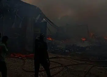 Gudang Triplek di Legok Ludes Terbakar, Belum Diketahui Penyebabnya