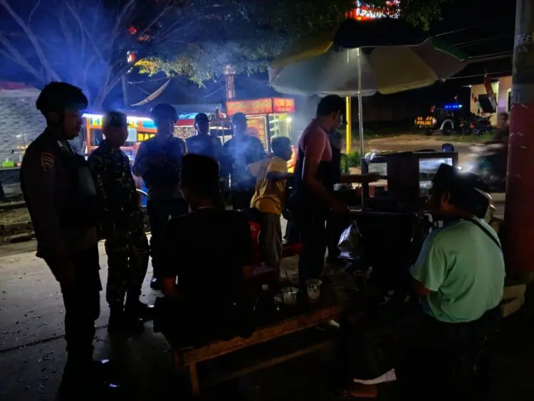 Obvit dan Pusat Keramaian di Kabupaten Serang jadi Sasaran Patroli Petugas Gabungan