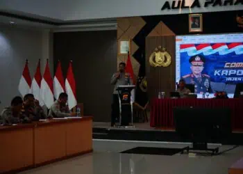 Kumpulkan Jajaran, Kapolresta Tangerang Paparkan Commander Wish Kapolda Banten