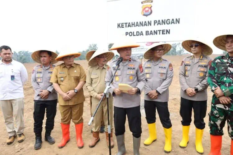 Dukung Swasembada Pangan, Polda Banten Gerakkan Penanaman Jagung 724 Hektar di Lebak