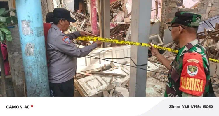 Ledakan Misterius di Pamulang, Belasan Rumah Rusak Berat