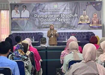 Dorong Cinta Produk Lokal, Disperindag Kabupaten Tangerang Gelar Sosialisasi dan Pameran P2DN