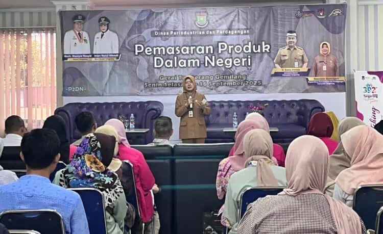 Dorong Cinta Produk Lokal, Disperindag Kabupaten Tangerang Gelar Sosialisasi dan Pameran P2DN