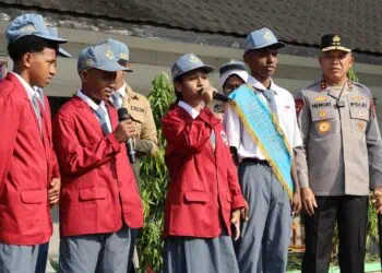 Cegah Radikalisme, Anak Sekolah Jadi Sasaran Personel Polda Banten