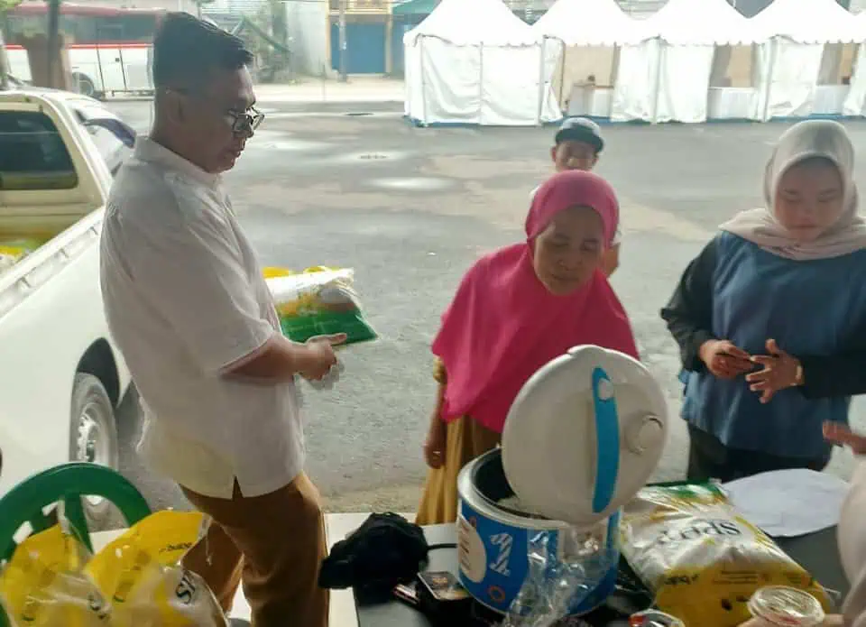 Disperindag Kabupaten Tangerang Salurkan 1 Ton Beras SPHP, Warga Antusias