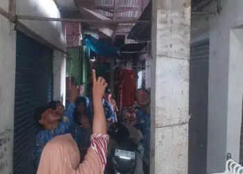 Pasar Cikande Kabupaten Serang Dikeluhkan Pedagang
