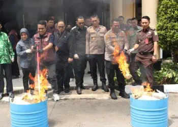 577 Kasus Narkotika Terjadi di Banten Selama Tahun 2025, Ratusan Tersangka Diamankan