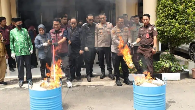 577 Kasus Narkotika Terjadi di Banten Selama Tahun 2025, Ratusan Tersangka Diamankan