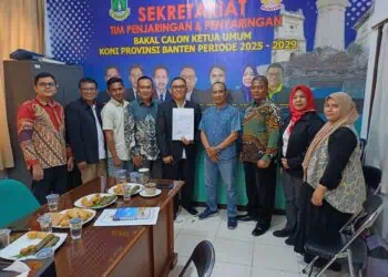 TPP KONI Banten Minta Agus Rasyid dan Abdul Salam Lengkapi Persyaratan Dukungan