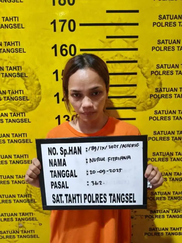 Berulang Kali Mencuri di Ciputat, Ibu dan Anak Ditangkap