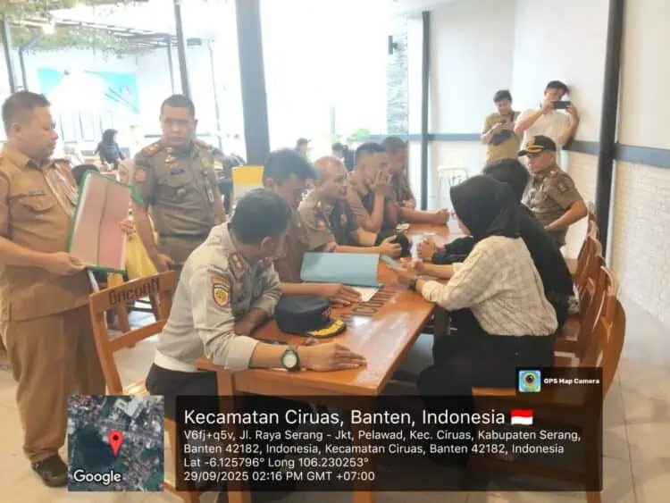 Belum Lengkapi Dokumen Perizinan, Mie Gacoan di Ciruas Kabupaten Serang Ditutup Sementara