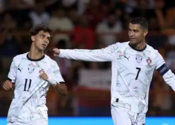 Ronaldo-Felix Bikin Pesta Gol