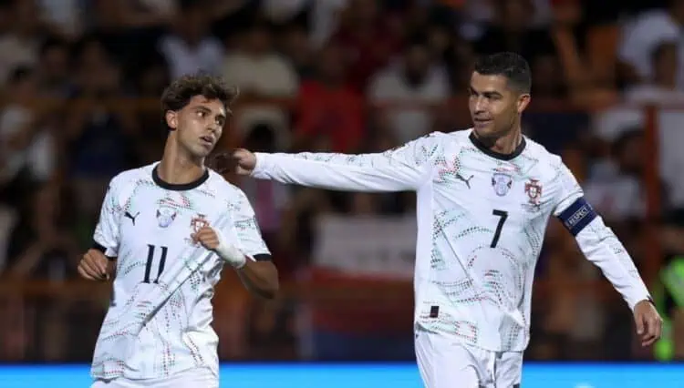 Ronaldo-Felix Bikin Pesta Gol