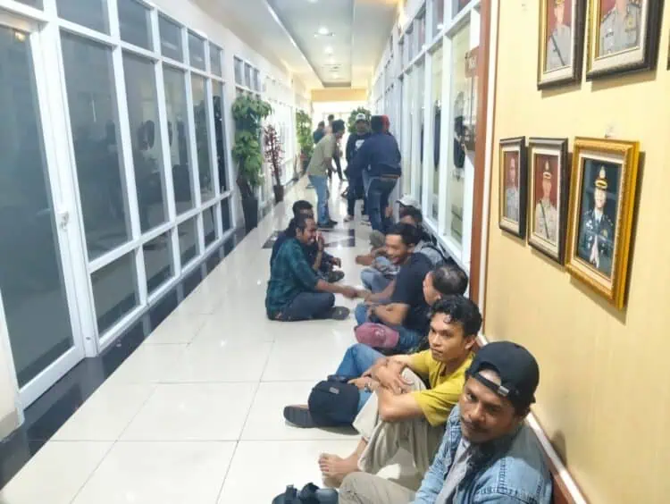 Polresta Tangerang Gelar Razia, 23 Mata Elang Diamankan