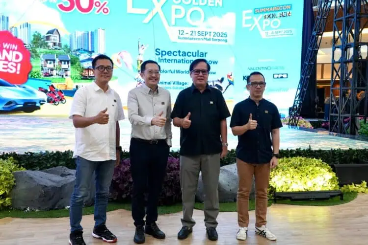Summarecon Tebar iPhone dan Mobil Listrik di Acara Ultah Emas