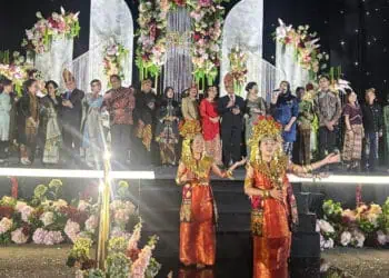 Momen Pernikahan Jadi Ajang Pererat Persatuan, Tokoh Nasional Hadir Nyanyikan Lagu Pesona Indonesia