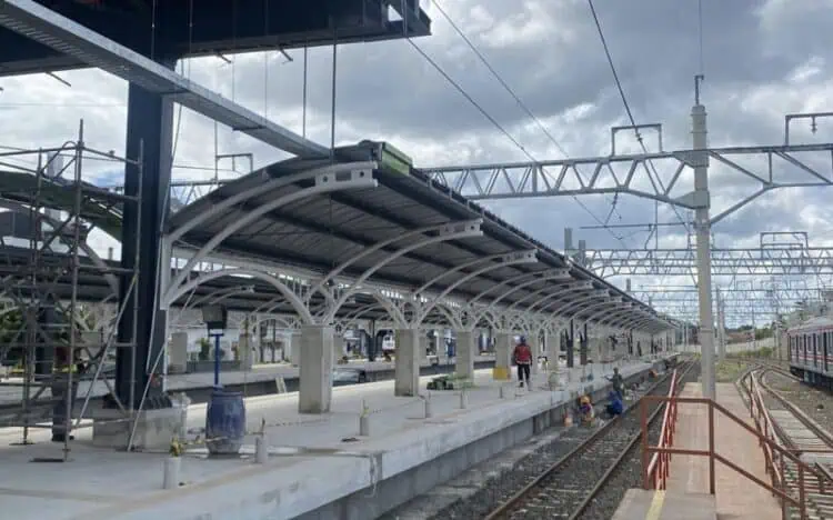 Progres 95 Persen, Stasiun Rangkasbitung Ultimate Siap Sambut Natal dan Tahun Baru