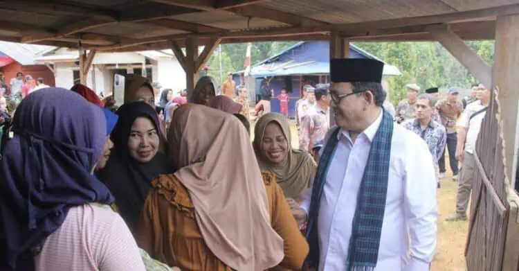 Wabup Lebak Sampaikan Huntap Dibangun Medio September