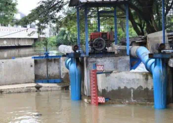 Cegah Banjir, Pemkot Tangerang Pastikan Seluruh Pintu Air Berfungsi Normal