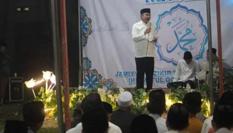 Peringati Maulid Nabi Muhammad SAW, Sekda Hadiri Dzikir Bersama di Cisoka