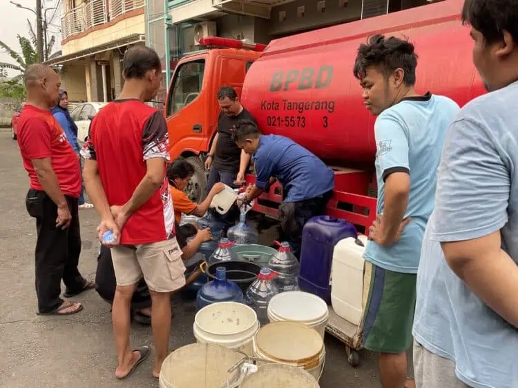 Kemarau Mengancam, Pemkot Tangerang Siapkan 20 Armada Air Bersih untuk Warga
