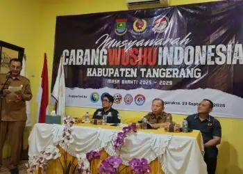 Iyon Aritonang Targetkan Wushu Ada di Setiap Kecamatan