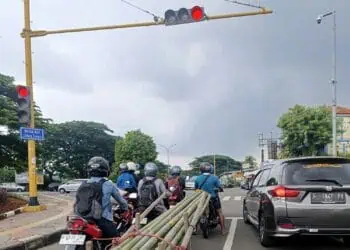 "Rayap Besi" Gasak 5 Tiang Lalu Lintas di Tangerang Selatan
