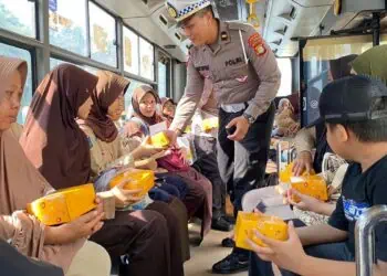 Satlantas Polres Metro Tangerang Kota Kampanyekan Tertib Lalu Lintas