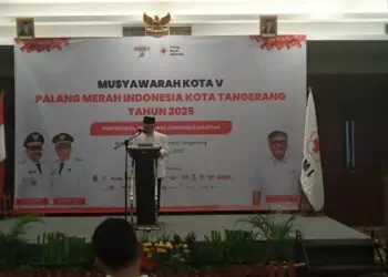 Oman Jumansyah Kembali Pimpin PMI Kota Tangerang