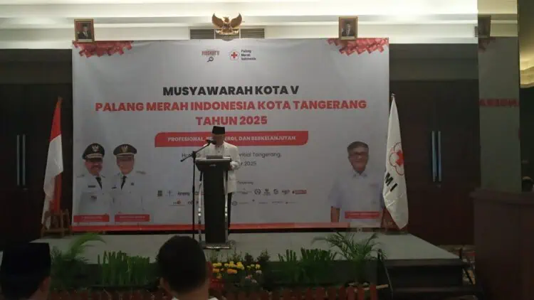 Oman Jumansyah Kembali Pimpin PMI Kota Tangerang