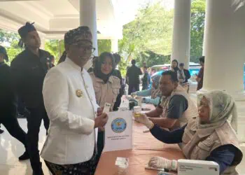 HUT ke-25 Provinsi Banten, Andra Jadi Peserta Pertama Tes Urine