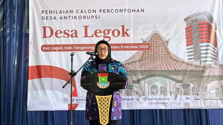 Tim Penilai Percontohan Desa Antikorupsi Kunjungi Legok
