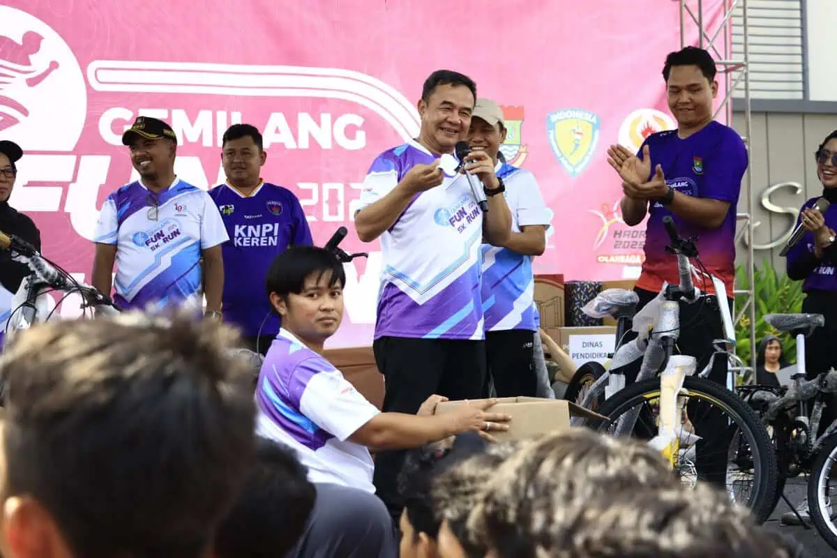 Ribuan Warga Meriahkan Gemilang Fun Run, Sambut Haornas dan HUT Kabupaten Tangerang ke-393