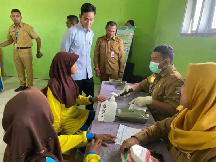 Kunjungi Mauk, Wapres RI Tinjau Pemeriksaan Kesehatan Gratis di MI