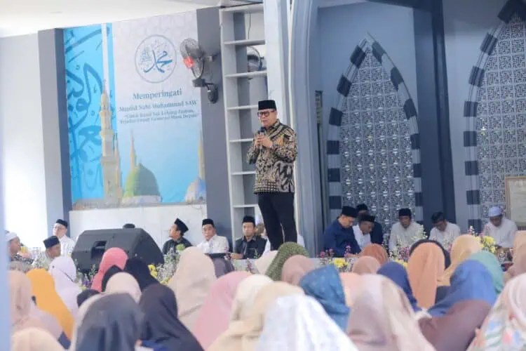 Maulid Nabi Momentum Perkuat Akhlak, Maryono Ajak Santri Berperan Aktif dalam Membangun Bangsa
