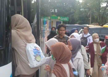 Andra Jajal Bus Trans Banten, Sekaligus Serap Aspirasi Masyarakat Untuk Evaluasi Perbaikan