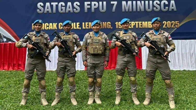 Jalankan Misi Perdamaian, Lima Anggota Polda Banten Dikirim ke Afrika Tengah