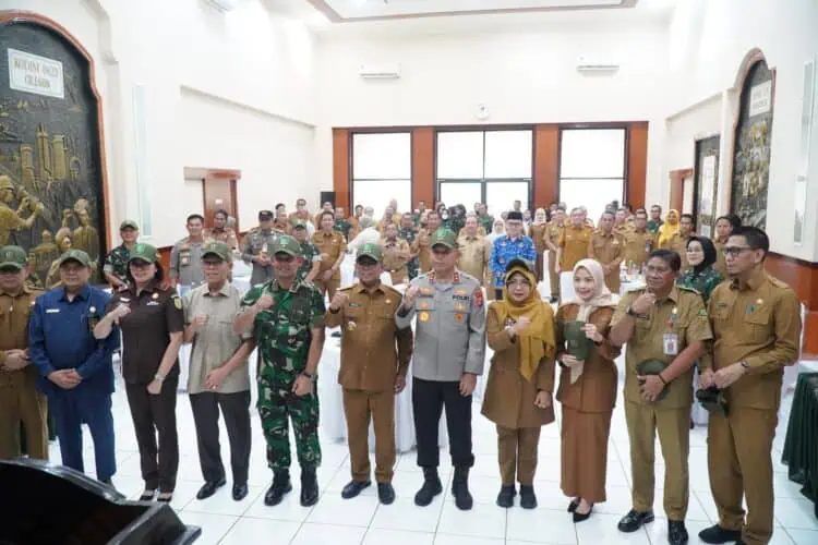 Bupati Dewi Hadiri Coffee Morning di Makorem 064/MY, Tegaskan Sinergitas Pemerintah Daerah dengan Aparat