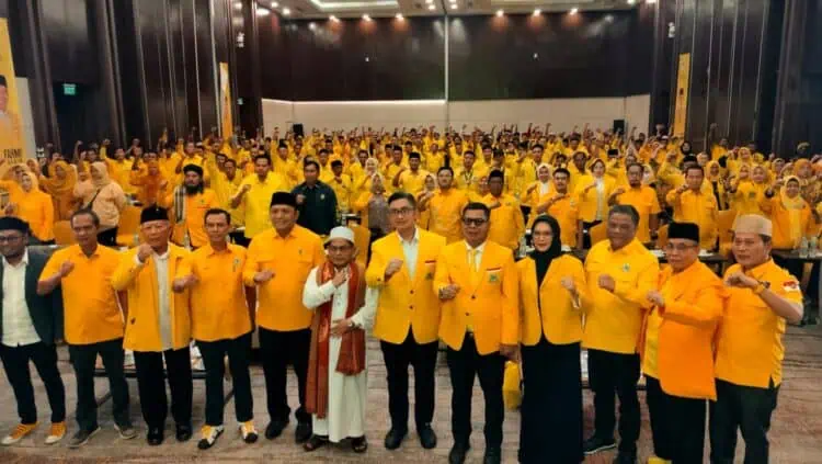 Musda Partai Golkar Kabupaten Serang, Andika Peringatkan Kader Untuk Tidak Berkhianat